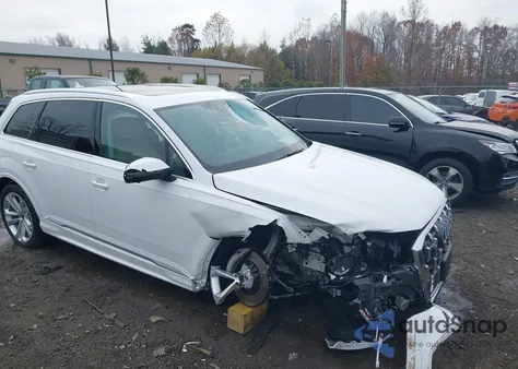 2025 Audi Q7 Premium Plus 45 Tfsi Quattro Tiptronic из США, поврежденный, VIN WA1LCBF7XSD001327